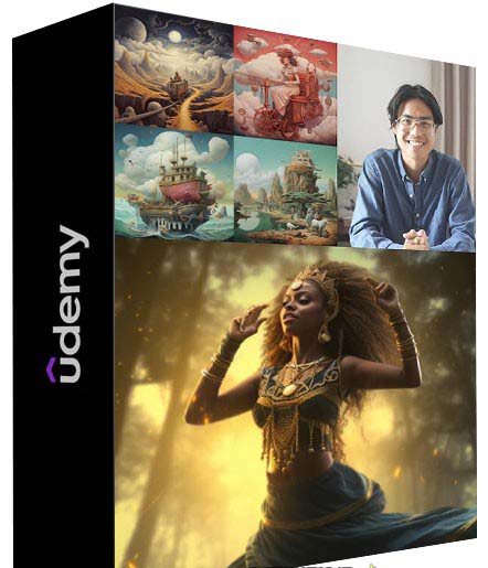 MidjourneyAI绘画艺术生成的大师级写作提示指南教程-8节视频课-中英字幕 MidjourneyAI绘画艺术生成的大师级写作提示指南教程-8节视频课-中英字幕