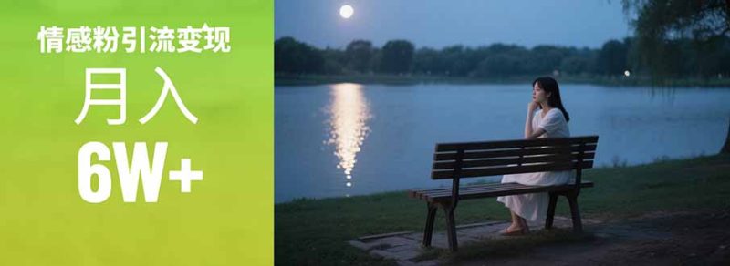 情感粉引流变现实操课：单月变现6w+，情感粉引流变现实操课-创业资源网 | 精品设计与工具分享平台