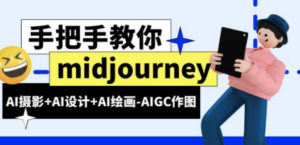 midjourney新手入门基础，AI摄影+AI设计+AI绘画-AIGC作图（59节课时）-创业资源网 | 精品设计与工具分享平台
