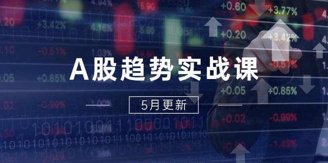 A股趋势实战课:主力动向+政策红利,2025全年策略5月更新 A股趋势实战课:主力动向+政策红利,2025全年策略5月更新