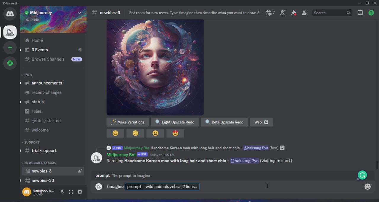 Midjourney AI人工智能艺术图片从入门到高级创作教程-33节课-中英字幕 Midjourney AI人工智能艺术图片从入门到高级创作教程-33节课-中英字幕