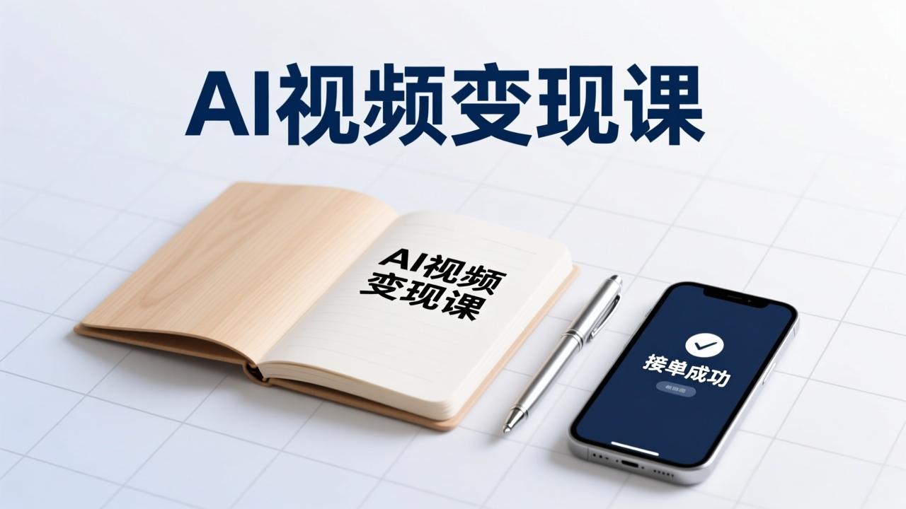 AI视频变现课,学完即可创作短片、接商单,实现副业增收,单项目报价可达千元 AI视频变现课,学完即可创作短片、接商单,实现副业增收,单项目报价可达千元