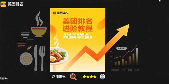 美团排名进阶教程：专为餐饮行业商家设计，实现店铺曝光和流量提升-创业资源网 | 精品设计与工具分享平台