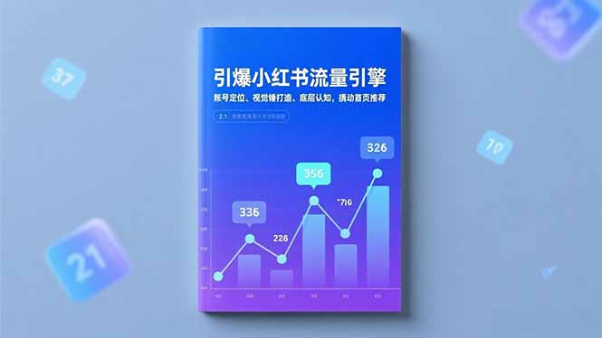 引爆小红书流量引擎,账号定位、视觉锤打造、底层认知,撬动首页推荐-创业资源网 | 精品设计与工具分享平台