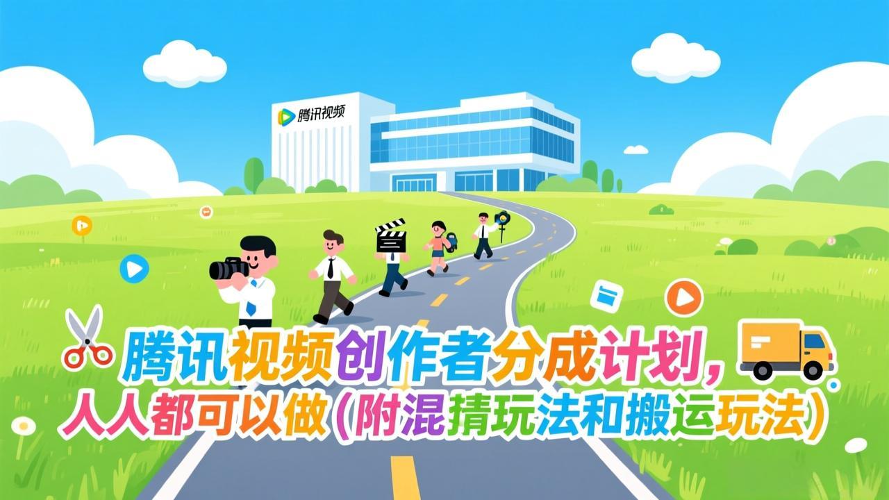 腾讯视频创作者分成计划,人人都可以做(附混剪玩法和搬运玩法) 腾讯视频创作者分成计划,人人都可以做(附混剪玩法和搬运玩法)