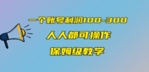 一个账号100-300，有人靠他赚了30多万，中视频另类玩法，任何人都可以做到-创业资源网 | 精品设计与工具分享平台