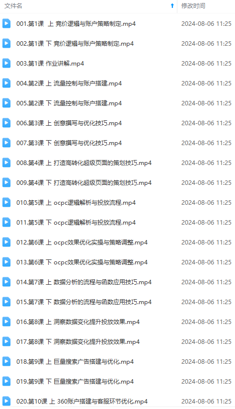 2024竞价教程：真实账户 实战教学 从新手到进阶·后台操作到数据优化