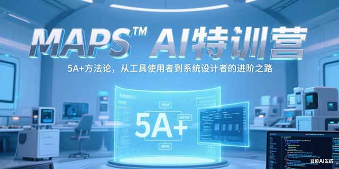 MAPSAI特训营,掌握 5A+方法论,从工具使用者到系统设计者的进阶之路 MAPSAI特训营,掌握 5A+方法论,从工具使用者到系统设计者的进阶之路