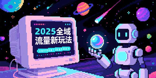 2025全域流量新玩法，O5A无潜入池方法论，基础逻辑+实战技巧全解析-创业资源网 | 精品设计与工具分享平台