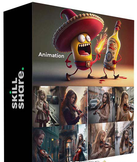 掌握 MidJourney V5 AI + ChatGPT创建一致的角色设计图像-22节课-中英字幕-创业资源网 | 精品设计与工具分享平台