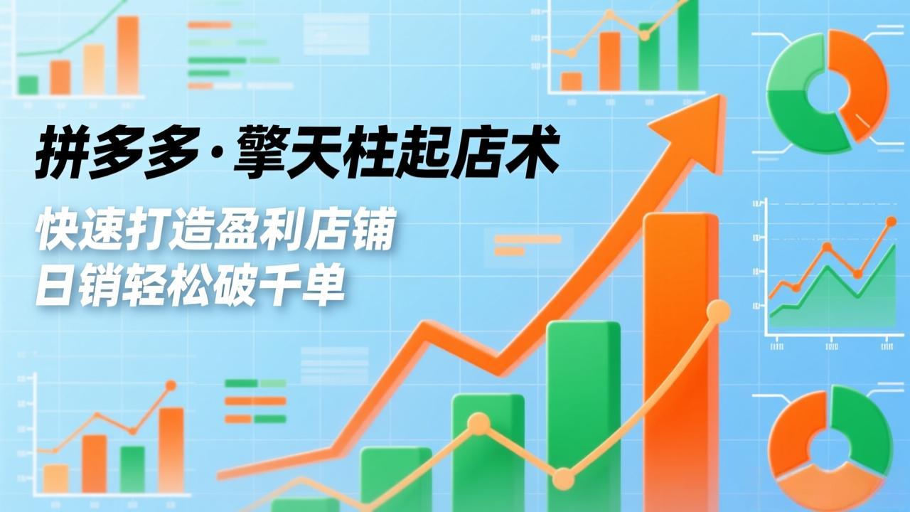 拼多多·擎天柱起店术,爆流布局、利润起飞、不断流,快速打造盈利店铺,日销破千单(更新) 拼多多·擎天柱起店术,爆流布局、利润起飞、不断流,快速打造盈利店铺,日销破千单(更新)