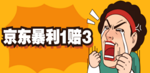 京东暴利一赔三，单号可下车1W+，新号基本稳下（仅供揭秘）-创业资源网 | 精品设计与工具分享平台