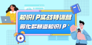 知识IP实战特训营，​孵化-多赛道知识IP（33节课）-创业资源网 | 精品设计与工具分享平台