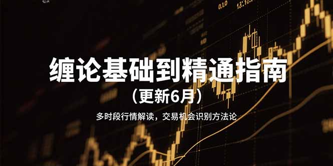 缠论基础到精通指南(更新6月)多时段行情解读,交易机会识别方法论 缠论基础到精通指南(更新6月)多时段行情解读,交易机会识别方法论