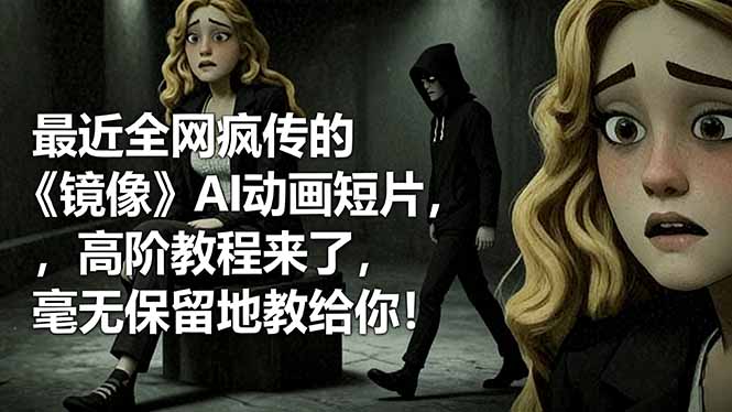 最近全网疯传的《镜像》AI动画短片，高阶教程来了，毫无保留地教给你！-创业资源网 | 精品设计与工具分享平台