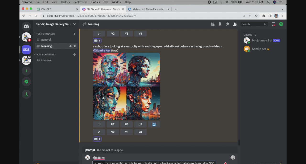 ChatGPT4 和 MidJourney AI 绘画聊天革命性指南教程-33节视频课-中英字幕   ChatGPT4和MidJourney AI 绘画聊天革命性入门指南教程-中英字幕 AI Revolution Starter Guide : ChatGPT4 & MidJourney  英文+中英字幕|1080P  释放 ChatGPT4、MidJourney、提示工程、插件、代码解释器、OpenAI 和 Python 集成的力量。  让我们不做人工智能革命的旁观者，而应该成为人工智能革命的一部分，加入人类新时代。欢迎来到 ChatGPT 和 MidJourney 的入门指南，我们为您提供技能和知识，以利用塑造当今世界的尖端人工智能技术。在本课程中，您将详细了解 ChatGPT4 提示、ChatGPT 插件、ChatGPT 代码解释器、使用 Python 的 OpenAI API 集成、AGI Assistant、MidJourney 提示、MidJourney 参数和高级提示。  您可以从这个身临其境的实践课程中获得以下收获：  ChatGPT-4 提示：探索 OpenAI 语言模型改变自然语言理解和生成的力量。了解如何利用其功能来完成内容生成、个人助理等任务。  旅程中：释放这一创新型人工智能驱动项目管理工具的潜力，旨在优化您的工作流程、改善协作并增强决策能力。  代码解释器：探索代码解释器分析数据、生成 Python 代码、分析代码库、代码优化等的强大功能。  插件：探索各种 ChatGPT 插件来自动化工作流程并提高您的工作效率。  Python 集成：了解如何通过 OpenAI API 来利用 Python 的强大功能。创建您自己的文本/语音助手。  注意：本课程的设计和起草方式是为了让您在更短的时间内获得最大的收益。我相信你从本课程中学到的东西肯定会让你领先于数百万即将开始人工智能革命之旅的其他人。