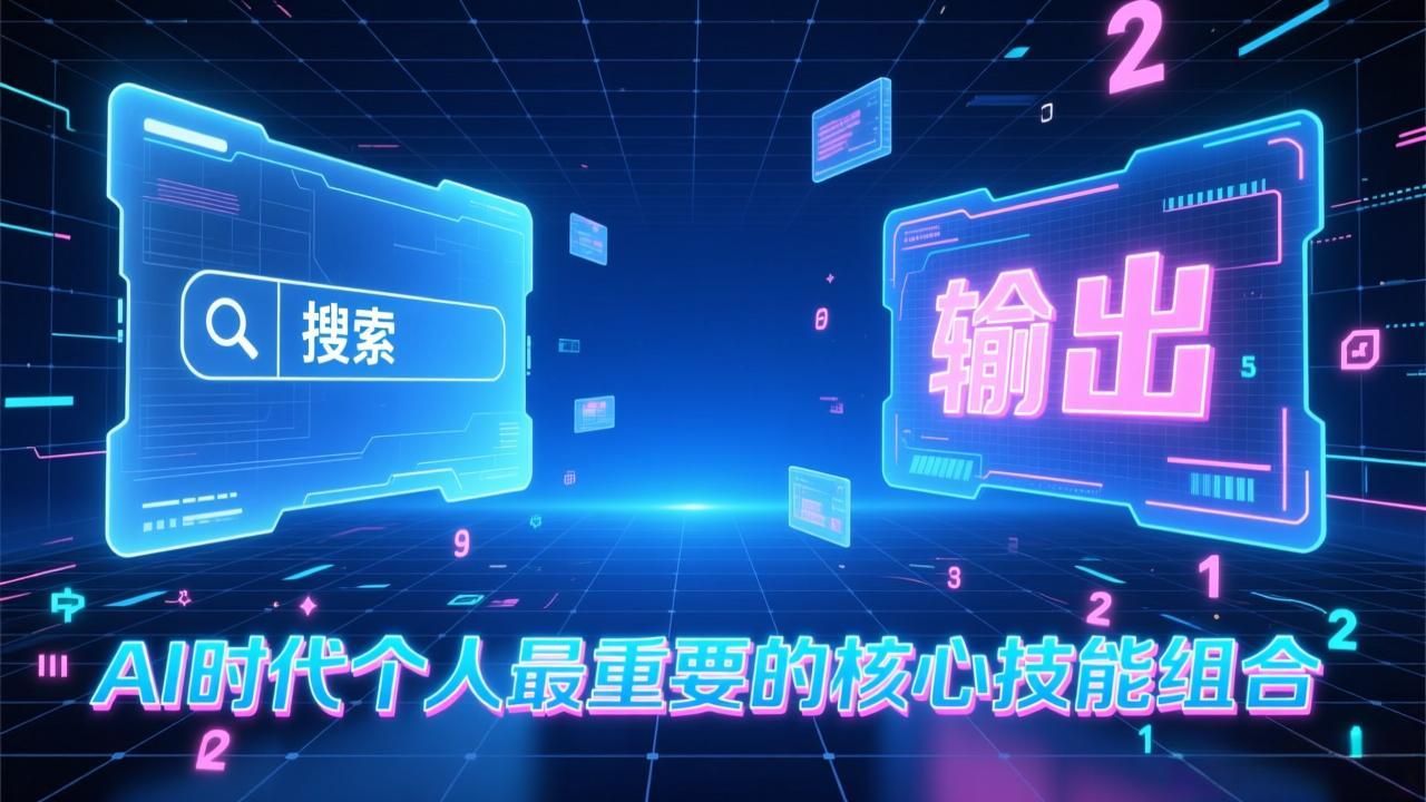 付费文章:AI时代个人最重要的核心技能组合:“输出能力”和“搜索能力” 付费文章:AI时代个人最重要的核心技能组合:“输出能力”和“搜索能力”