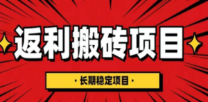 国外返利网项目，返利搬砖长期稳定，月入3000刀（深度解剖）-创业资源网 | 精品设计与工具分享平台