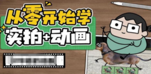 从零开始学实拍加动画，实拍加动画创意教程（49节视频课）-创业资源网 | 精品设计与工具分享平台