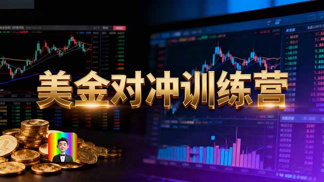 美金对冲日盈利100+美刀，长期稳定，小白也可以轻松上手-创业资源网 | 精品设计与工具分享平台