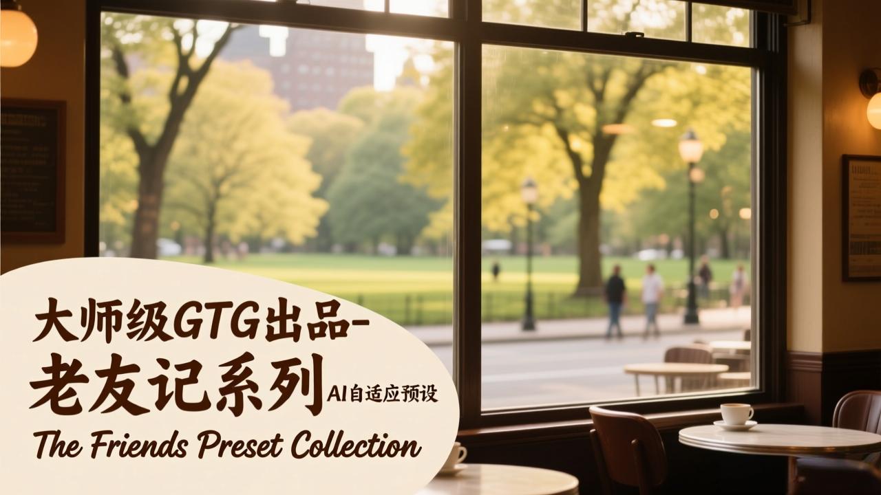 图片[1]-大师级GTG出品-老友记系列AI自适应预设The Friends Preset Collection-阿兴说钱