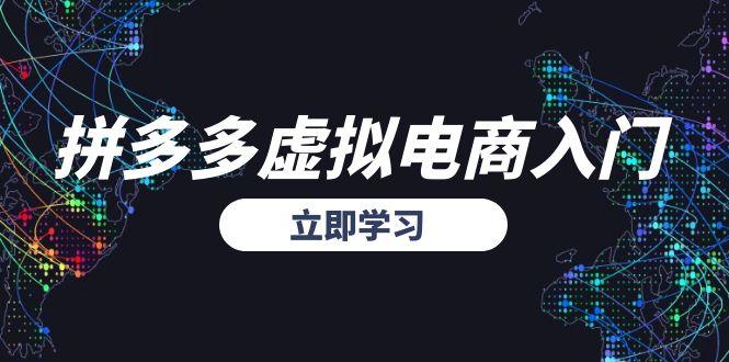 拼多多虚拟电商入门，精准选品方法论，无货源模式起盘技巧-创业资源网 | 精品设计与工具分享平台