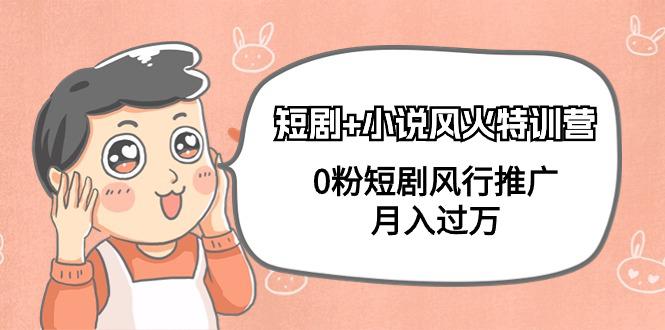 2024短剧和小说风火特训营，0粉短剧风行推广，月入过万（102节课）-创业资源网 | 精品设计与工具分享平台