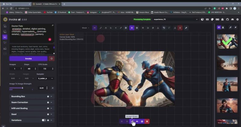 Invoke AI 绘画教程-0基础创作可以销售的完美插图【49节-中英字幕】-创业资源网 | 精品设计与工具分享平台
