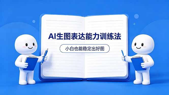 AI生图不是做漂亮图，而是表达能力。这套方法让小白也能稳定出好图-创业资源网 | 精品设计与工具分享平台