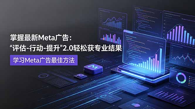 掌握最新的Meta广告，通过“评估-行动-提升”2.0版本轻松获得专业级结果。学习目前学习Meta广告的最佳方法-创业资源网 | 精品设计与工具分享平台