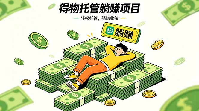 26年6月必做!得物视频激励项目,全自动运营单号月利润3600+-创业资源网 | 精品设计与工具分享平台