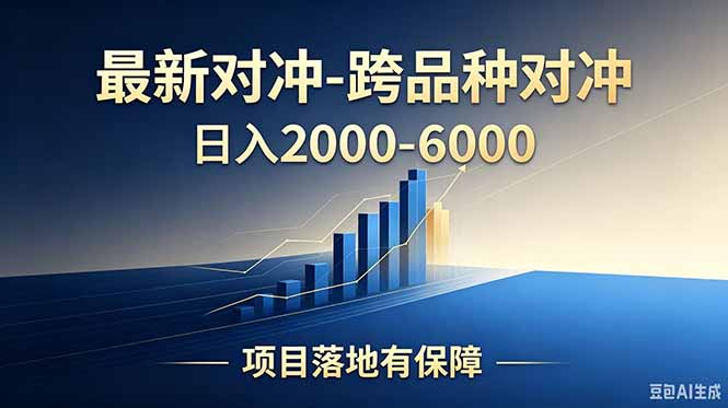 跨品种对冲震撼首发!日收益2000-6000+,项目绿色长久,安全稳健,合规靠谱,可批量放大-创业资源网 | 精品设计与工具分享平台