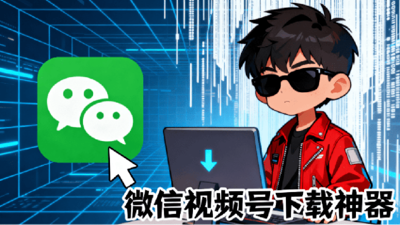 Github热门工具,视频号下载神器又来了!一键注入下载按钮,轻松下载,使用便捷wx_channel-创业资源网 | 精品设计与工具分享平台