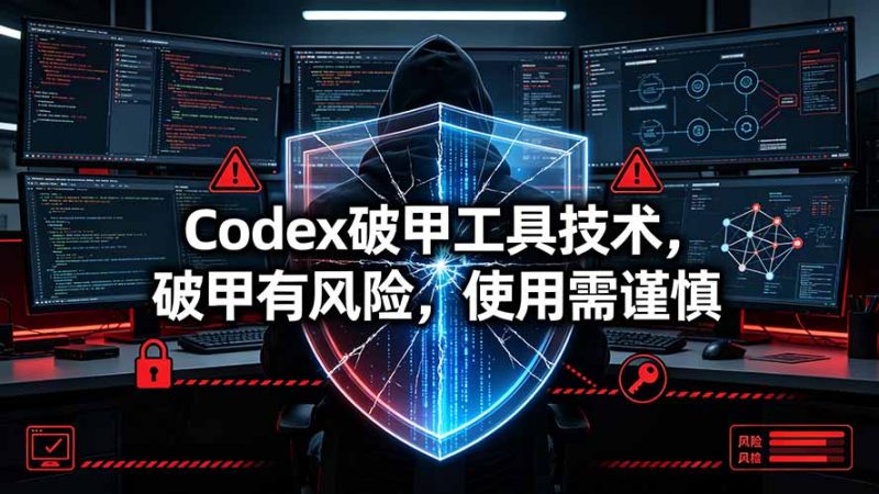 Codex破甲工具技术,破甲有风险,使用需谨慎-创业资源网 | 精品设计与工具分享平台