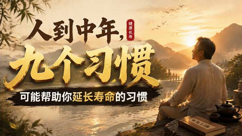付费文章:人到中年,九个可能帮助你延长寿命的习惯-创业资源网 | 精品设计与工具分享平台