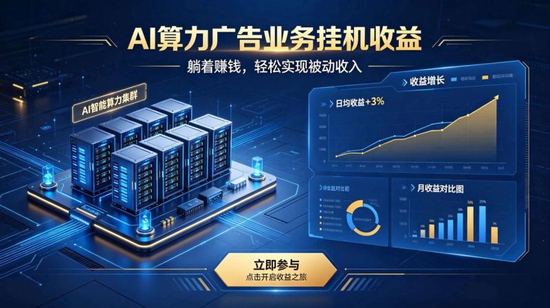 AI算力广告业务|AI时代个人或工作室新赛道-创业资源网 | 精品设计与工具分享平台